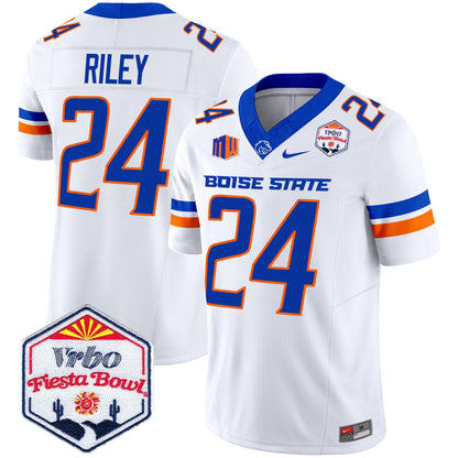 Boise State Broncos 2025 The Fiesta Bowl Patch Vapor Limited Jersey - All Stitched