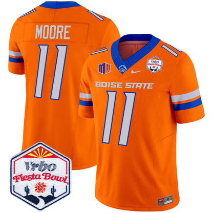 Boise State Broncos 2025 The Fiesta Bowl Patch Vapor Limited Jersey - All Stitched