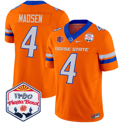 Boise State Broncos 2025 The Fiesta Bowl Patch Vapor Limited Jersey - All Stitched