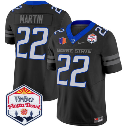 Boise State Broncos 2024 The Fiesta Bowl Patch Vapor Limited Jersey - All Stitched
