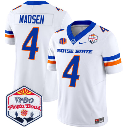 Boise State Broncos 2025 The Fiesta Bowl Patch Vapor Limited Jersey - All Stitched