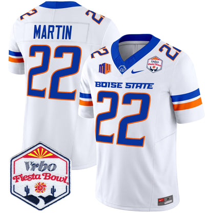 Boise State Broncos 2025 The Fiesta Bowl Patch Vapor Limited Jersey - All Stitched