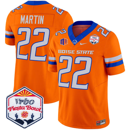 Boise State Broncos 2025 The Fiesta Bowl Patch Vapor Limited Jersey - All Stitched