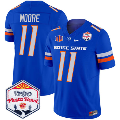 Boise State Broncos 2025 The Fiesta Bowl Patch Vapor Limited Jersey - All Stitched