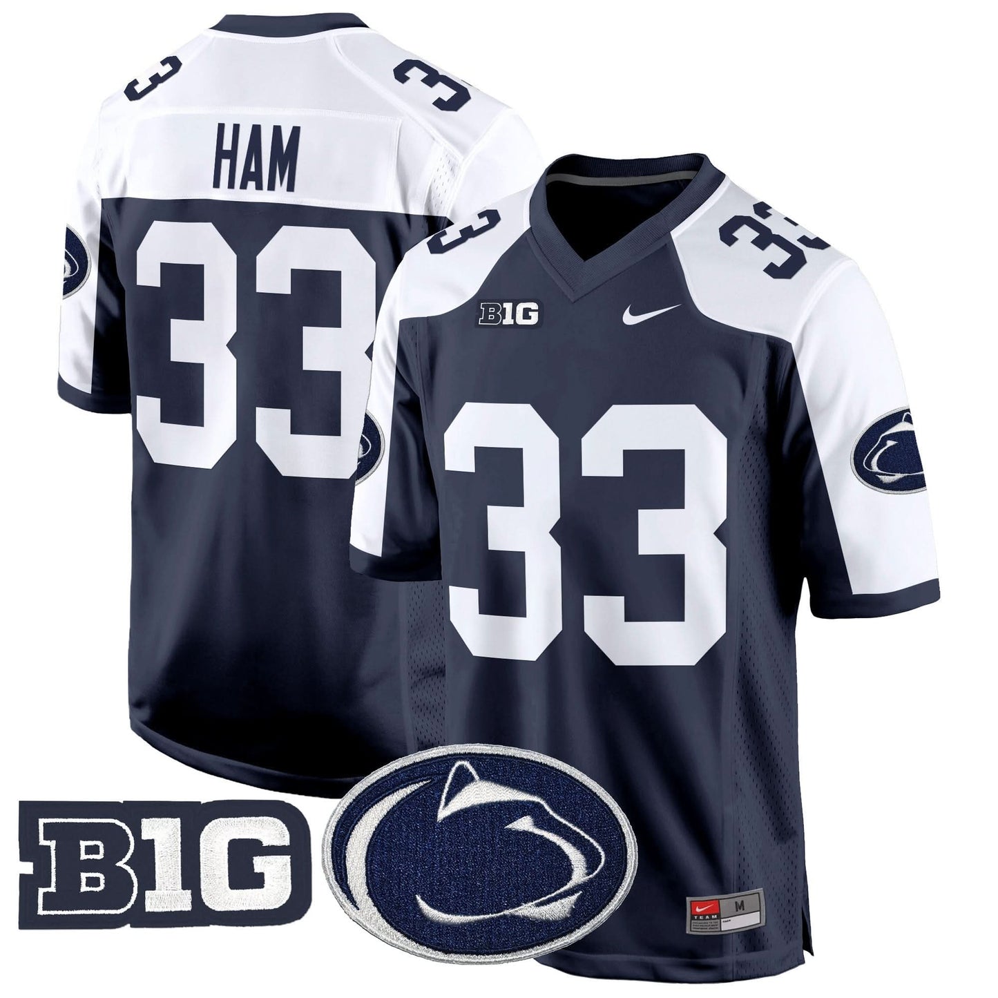 Penn State Nittany Lions 2024 Game Jersey - All Stitched