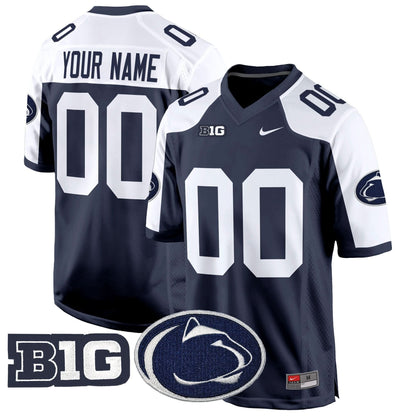 Penn State Nittany Lions 2024 Game Custom Jersey - All Stitched