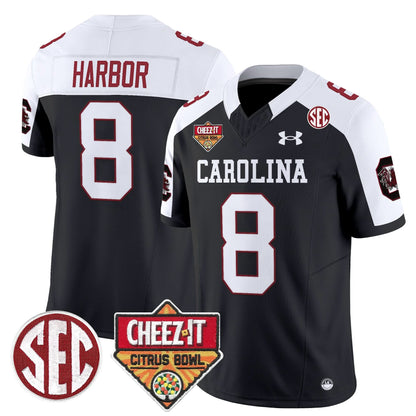 South Carolina Gamecocks 1980 Throwback Cheez-It Citrus Bowl Patch Vapor Limited Jersey - All Stitched