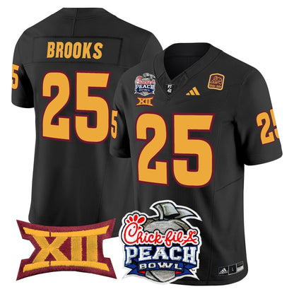 Arizona State Sun Devils 2025 Peach Bowl Vapor Limited Jersey - All Stitched