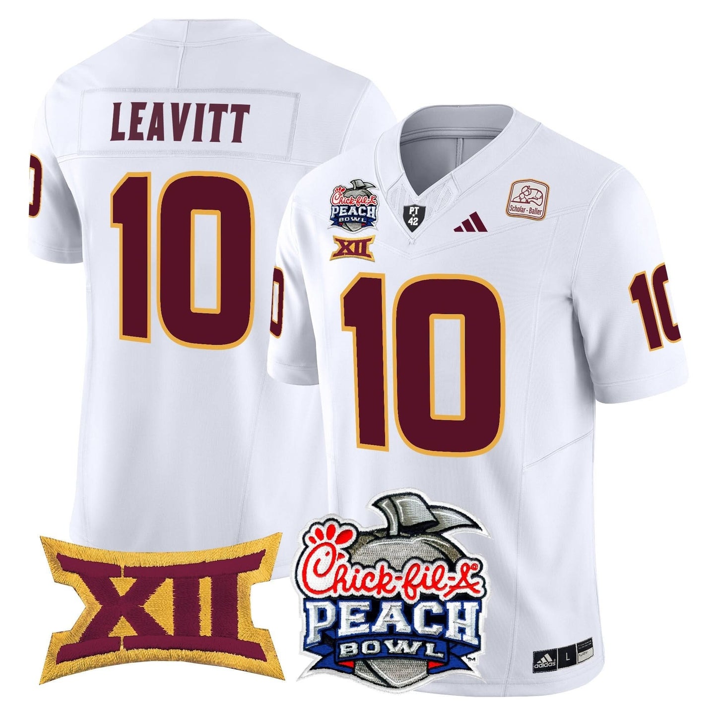 Arizona State Sun Devils 2025 Peach Bowl Vapor Limited Jersey - All Stitched
