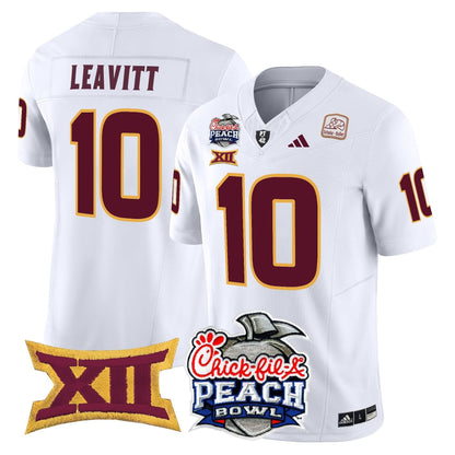 Arizona State Sun Devils 2025 Peach Bowl Vapor Limited Jersey - All Stitched