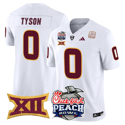 Arizona State Sun Devils 2025 Peach Bowl Vapor Limited Jersey - All Stitched