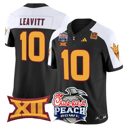 Arizona State Sun Devils 2025 Peach Bowl Vapor Limited Jersey - All Stitched