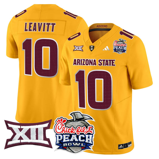 Arizona State Sun Devils 2025 Peach Bowl Vapor Limited Jersey - All Stitched