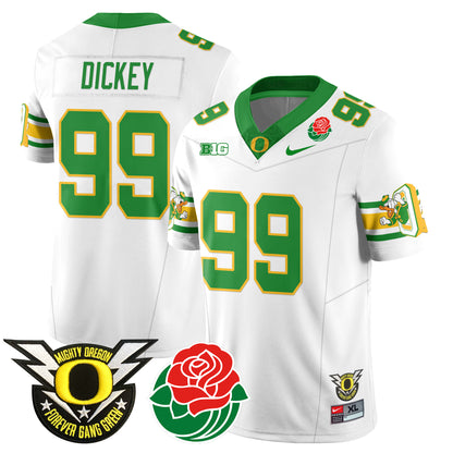 Oregon Ducks 2024 Rose Bowl Jersey - All Stitched