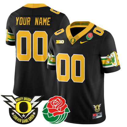 Custom Oregon Ducks 2024 Vapor Limited Jersey - All Stitched