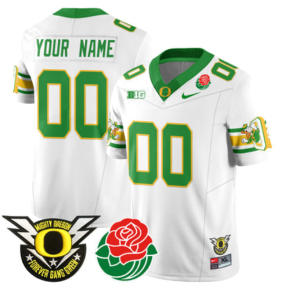 Custom Oregon Ducks 2024 Vapor Limited Jersey - All Stitched