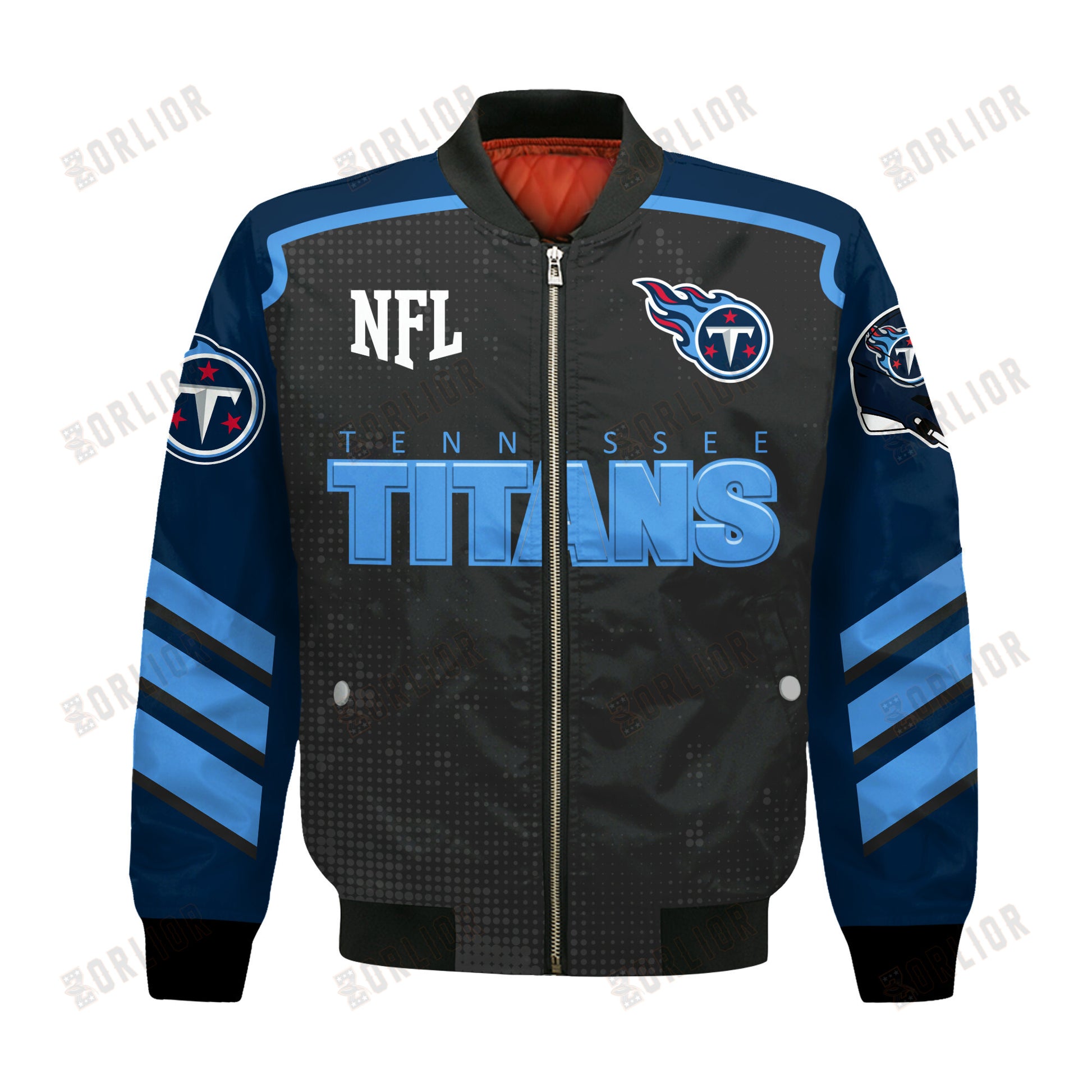 Tennessee Titans Football Team 2024- 25 Relentless Determination Bomber Jacket