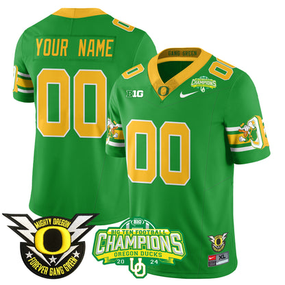 Custom Oregon Ducks 2024 Vapor Limited Jersey - All Stitched