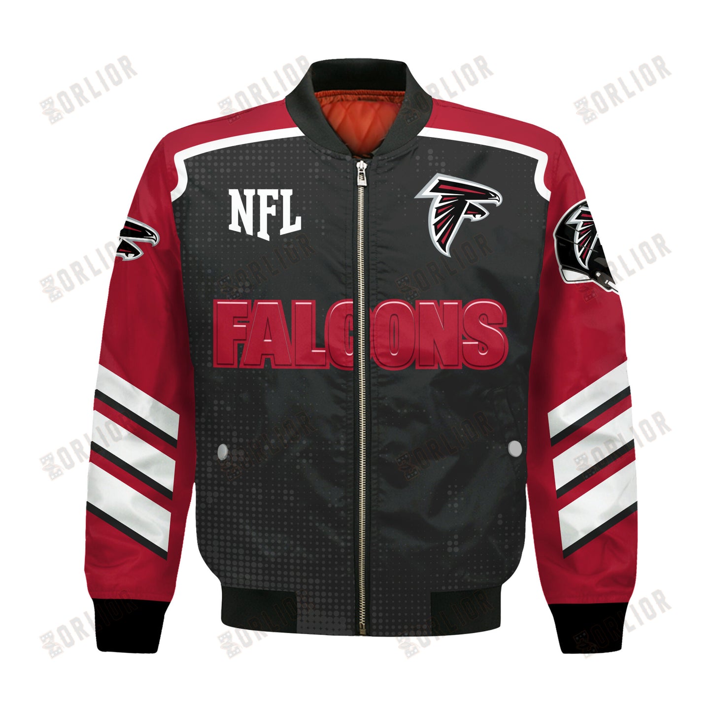 Atlanta Falcons Football Team 2024- 25 Relentless Determination Bomber Jacket