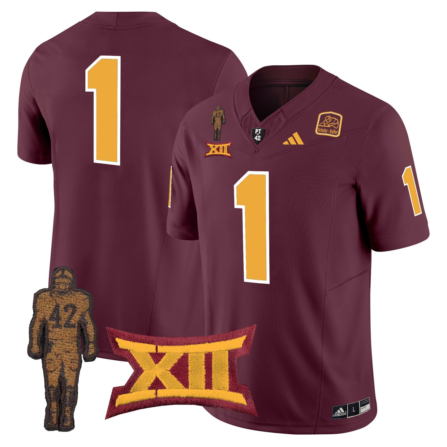 Arizona State Sun Devils 2024 Pat Tillman Honoring Patch Vapor Limited Jersey - All Stitched