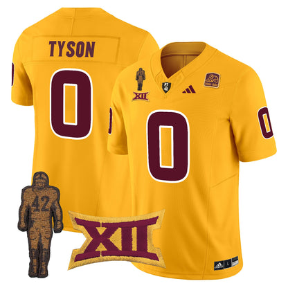 Arizona State Sun Devils 2024 Pat Tillman Honoring Patch Vapor Limited Jersey - All Stitched