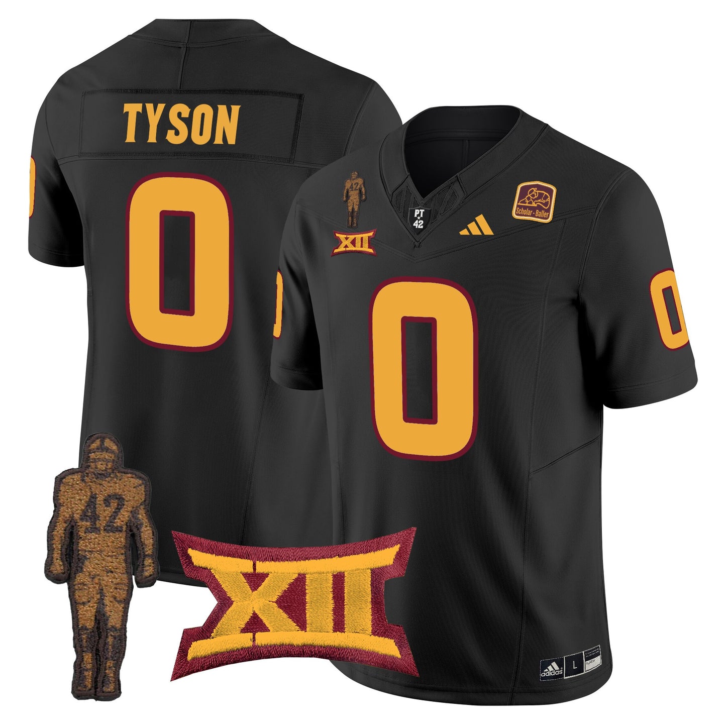 Arizona State Sun Devils 2024 Pat Tillman Honoring Patch Vapor Limited Jersey - All Stitched