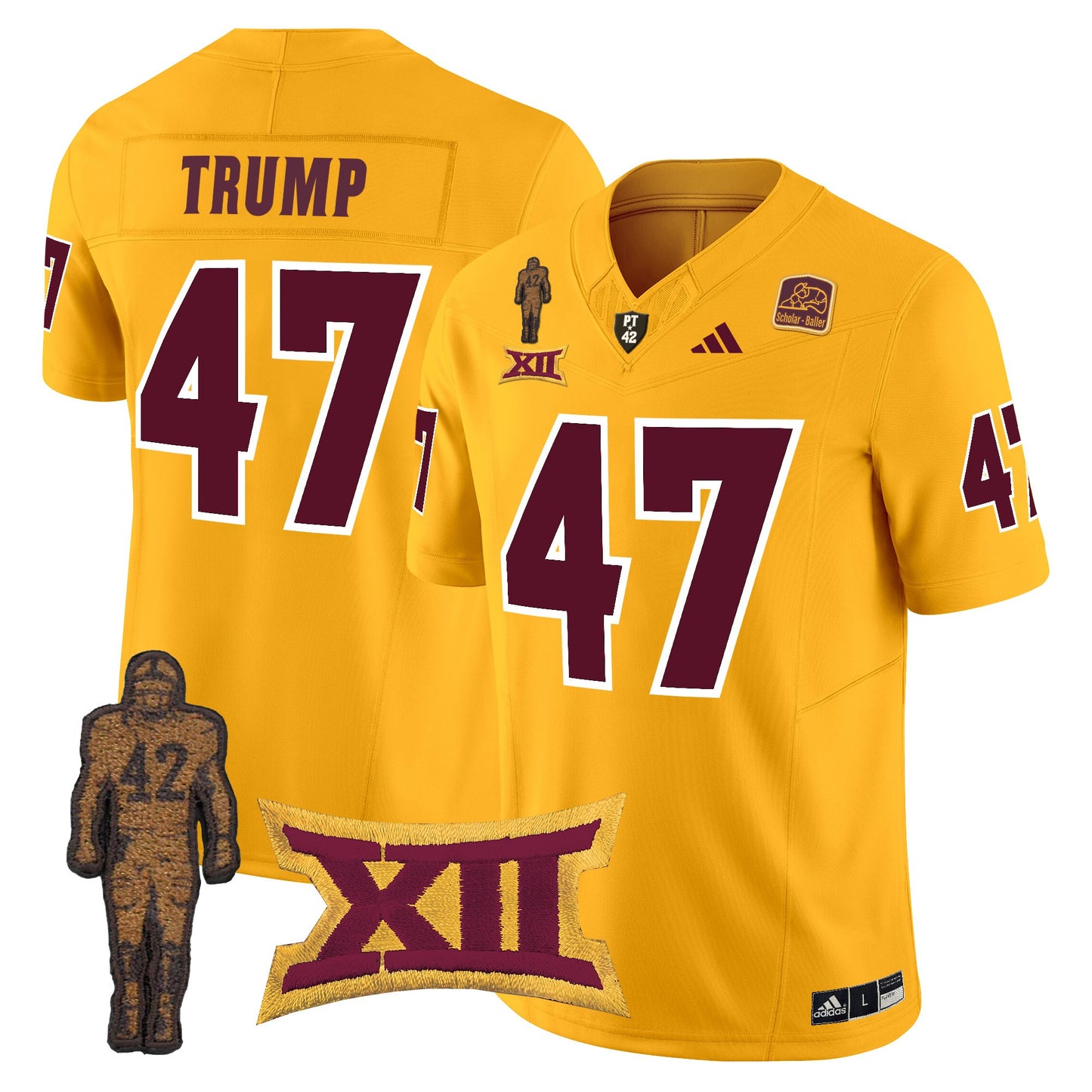 Arizona State Sun Devils 2024 Pat Tillman Honoring Patch Vapor Limited Jersey - All Stitched