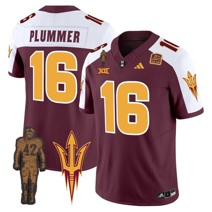 Arizona State Sun Devils 2024 Pat Tillman Honoring Patch Vapor Limited Jersey - All Stitched