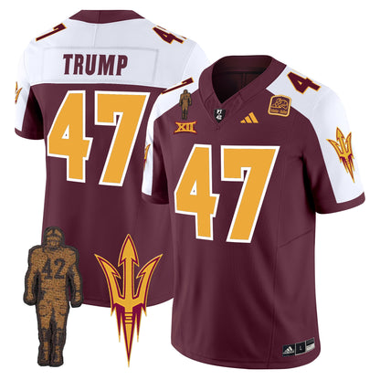 Arizona State Sun Devils 2024 Pat Tillman Honoring Patch Vapor Limited Jersey - All Stitched