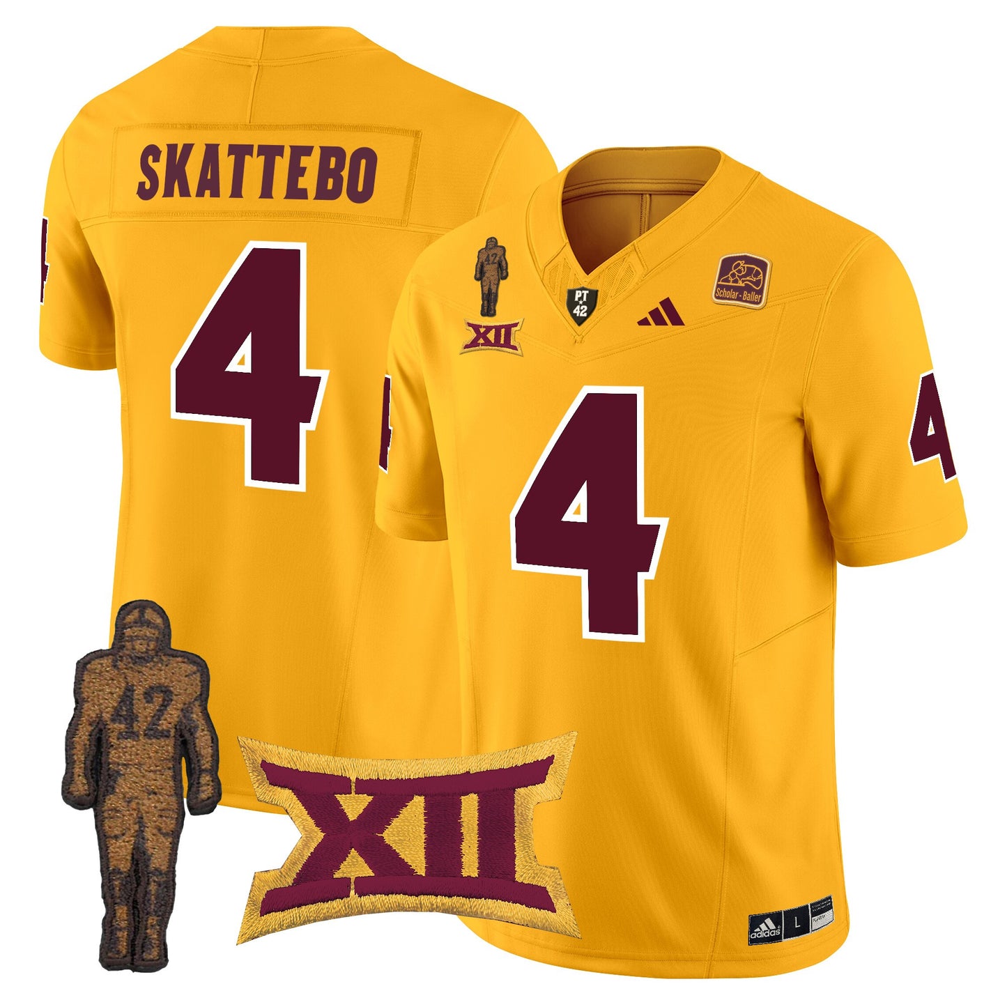 Arizona State Sun Devils 2024 Pat Tillman Honoring Patch Vapor Limited Jersey - All Stitched