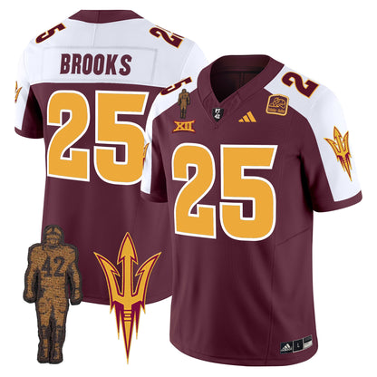 Arizona State Sun Devils 2024 Pat Tillman Honoring Patch Vapor Limited Jersey - All Stitched