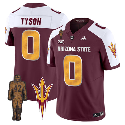 Arizona State Sun Devils 2024 Pat Tillman Honoring Patch Vapor Limited Jersey V2 - All Stitched