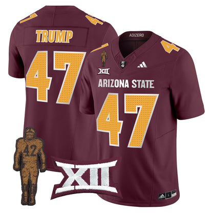 Arizona State Sun Devils 2024 Pat Tillman Honoring Patch Vapor Limited Jersey V2 - All Stitched