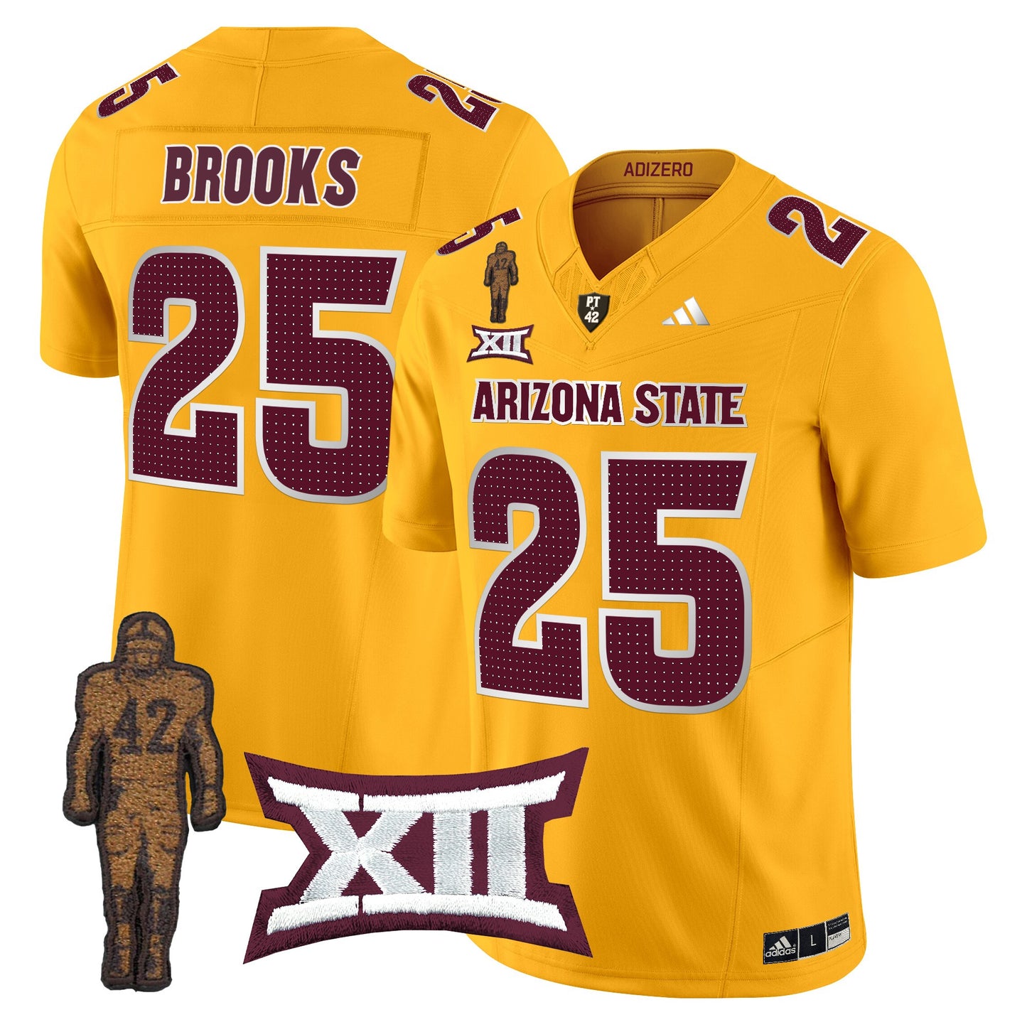 Arizona State Sun Devils 2024 Pat Tillman Honoring Patch Vapor Limited Jersey V2 - All Stitched