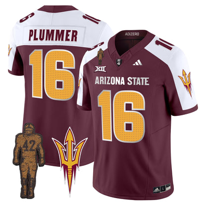 Arizona State Sun Devils 2024 Pat Tillman Honoring Patch Vapor Limited Jersey V2 - All Stitched