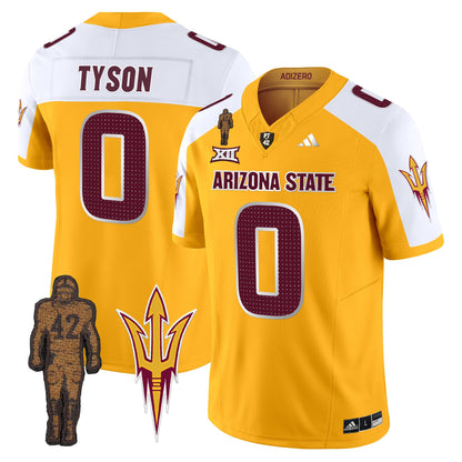 Arizona State Sun Devils 2024 Pat Tillman Honoring Patch Vapor Limited Jersey V2 - All Stitched