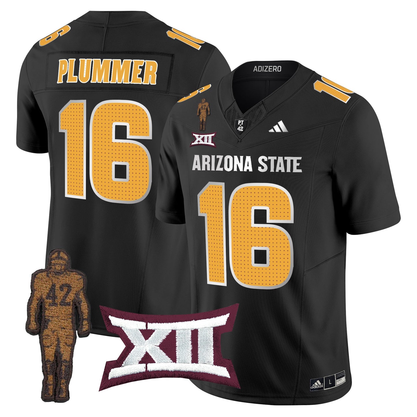 Arizona State Sun Devils 2024 Pat Tillman Honoring Patch Vapor Limited Jersey V2 - All Stitched