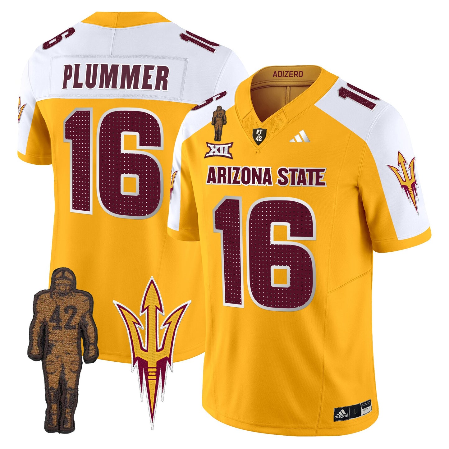 Arizona State Sun Devils 2024 Pat Tillman Honoring Patch Vapor Limited Jersey V2 - All Stitched