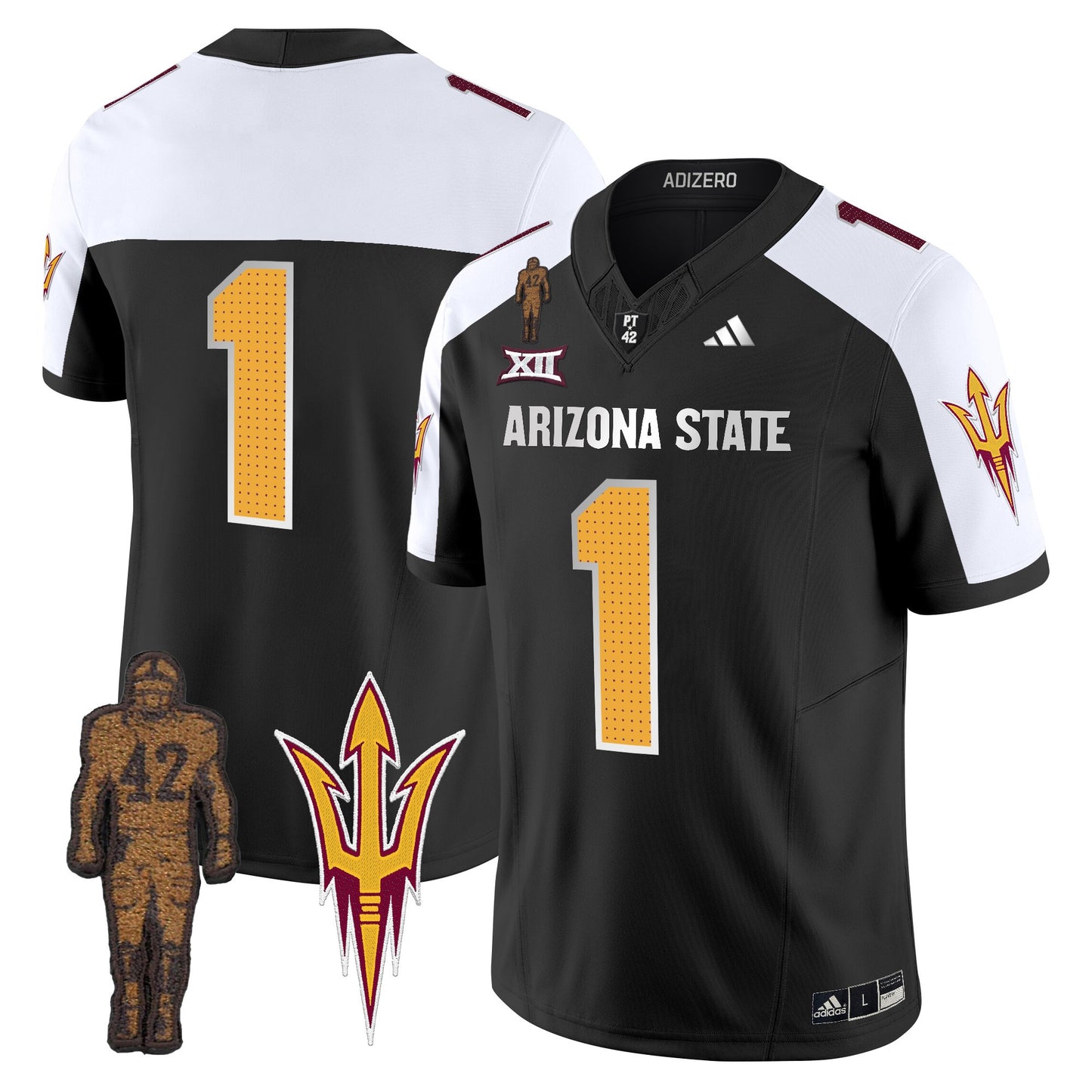 Arizona State Sun Devils 2024 Pat Tillman Honoring Patch Vapor Limited Jersey V2 - All Stitched