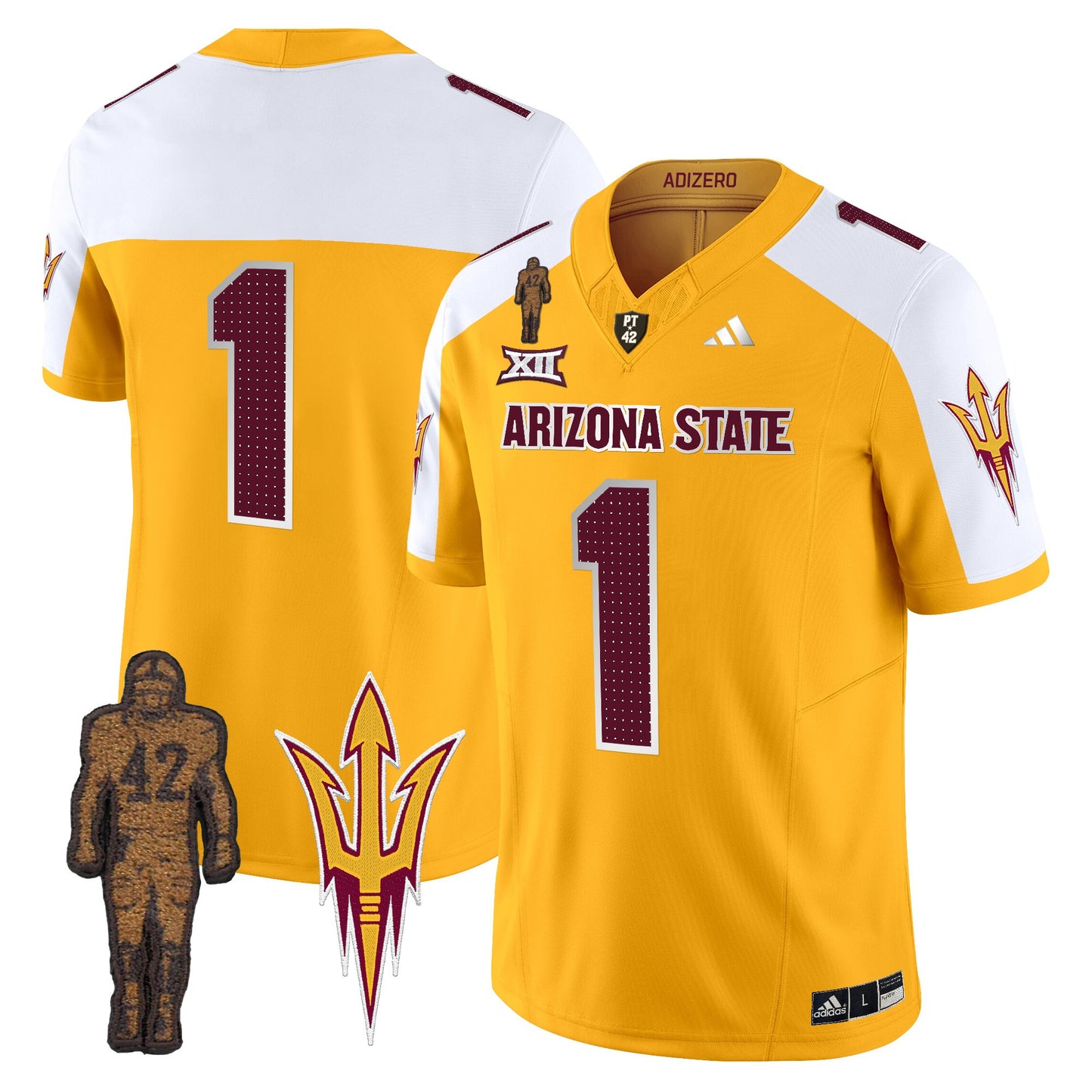 Arizona State Sun Devils 2024 Pat Tillman Honoring Patch Vapor Limited Jersey V2 - All Stitched