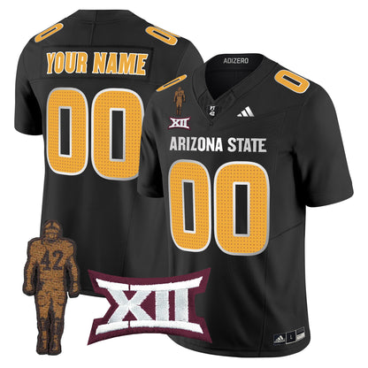 Arizona State Sun Devils 2024 Pat Tillman Honoring Patch Vapor Limited Custom Jersey V2 - All Stitched