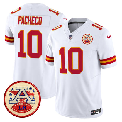 Chiefs 2024 Lamar Hunt Patch Vapor Limited Jersey - All Stitched