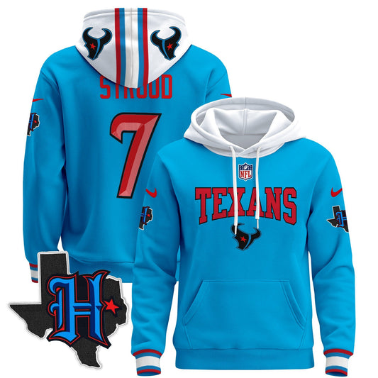 Houston Texans 2024 Pullover Hoodie V3 - All Stitched