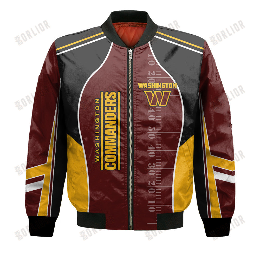 Washington Commanders Football Team 2024- 25 Classic And Modern Bomber Jacket