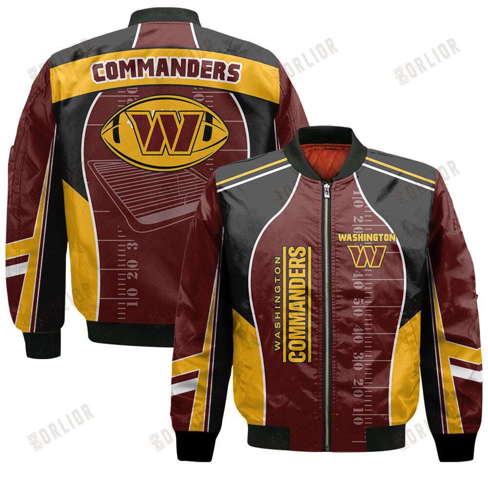 Washington Commanders Football Team 2024- 25 Classic And Modern Bomber Jacket