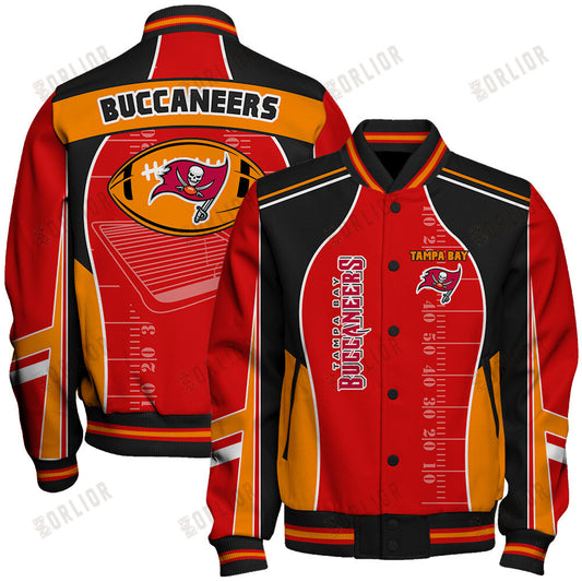 Tampa Bay Buccaneers Football Team 2024- 25 Classic And Modern Unisex Varsity Jacket