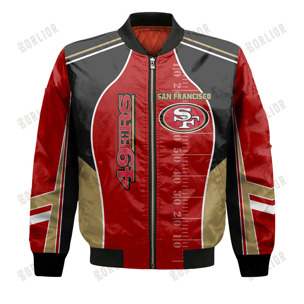 San Francisco 49ers Football Team 2024- 25 Classic And Modern Bomber Jacket
