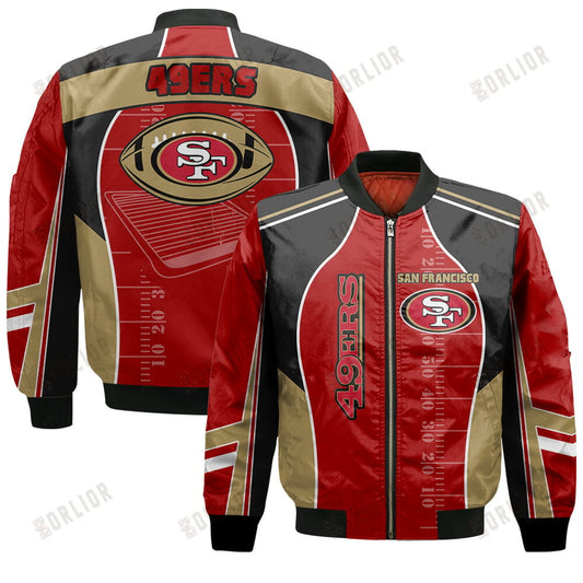 San Francisco 49ers Football Team 2024- 25 Classic And Modern Bomber Jacket