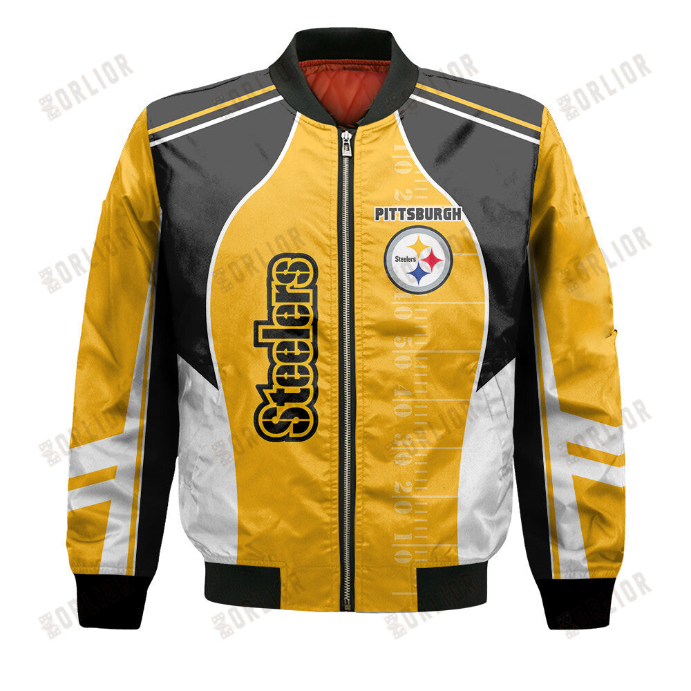 Pittsburgh Steelers Football Team 2024- 25 Classic And Modern Bomber Jacket