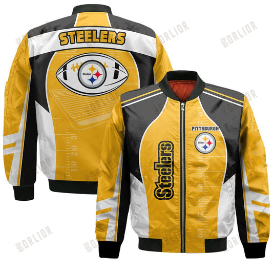 Pittsburgh Steelers Football Team 2024- 25 Classic And Modern Bomber Jacket